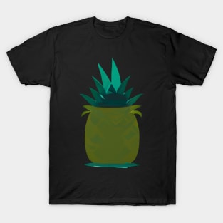 Cartoon pineapple polkadot pattern T-Shirt